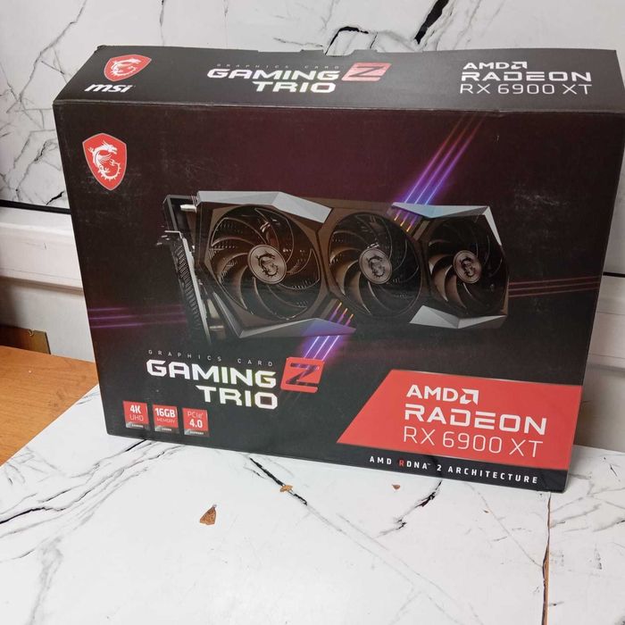 Видеокарта MSI RADEON RX 6900XT GAMING Z trio 16G