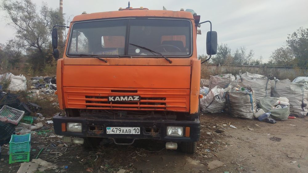 Камаз 65115 с прицепом