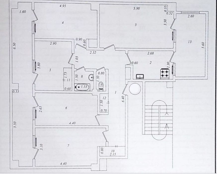 Чиланзар 23. Учтепа. 3 комнаты 110 квадратов