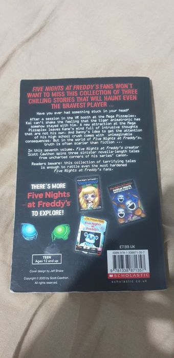 Vand vol 7 Five Nights at Freddy's,tales from the pizzaplex