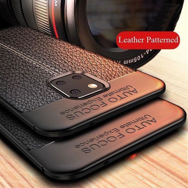 Huawei P30 MATE 20 30 PRO / Лукс кейс калъф кожена шарка