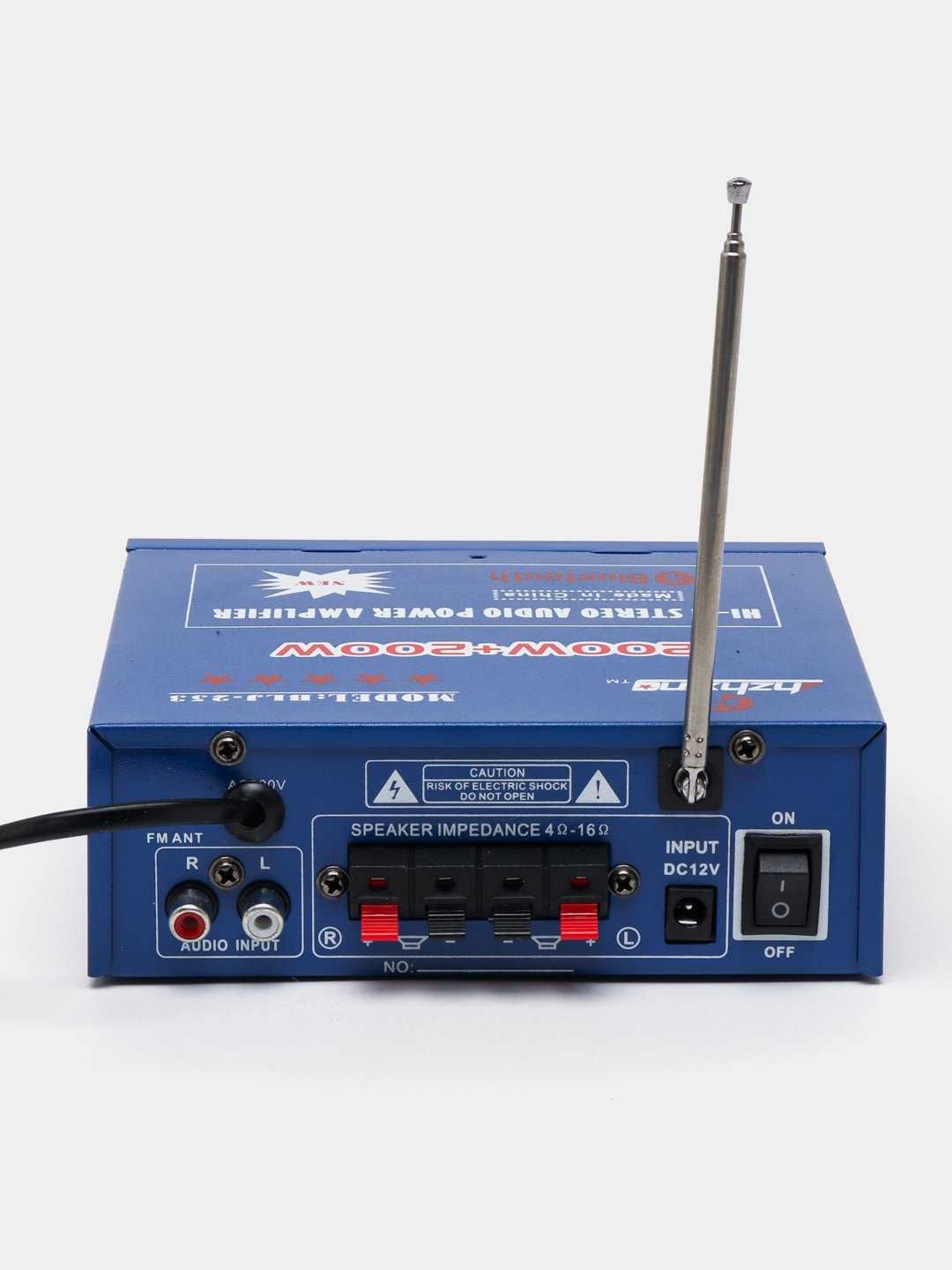 Усилитель для колонок динамиков Hzhxing BLJ-253, с Bluetooth