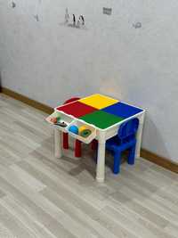 Детский лего стол
