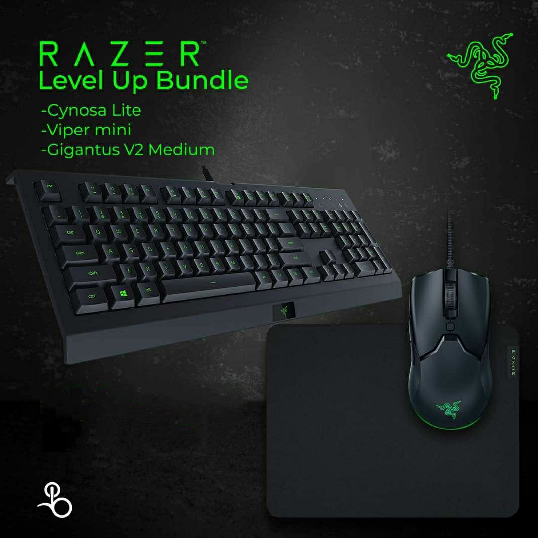 СКИДКА! (3в1)Набор Razer мышка Viper mini+клавиатура Cynosa Lite+коври