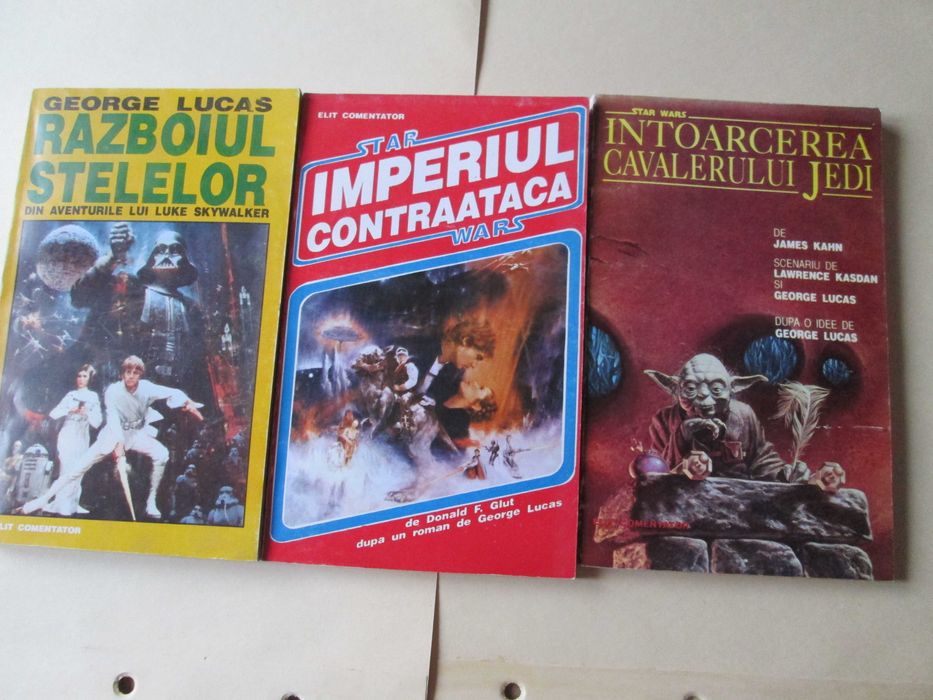 Carte SF, 1993: George Lucas, Trilogia Star Wars. 3 volume