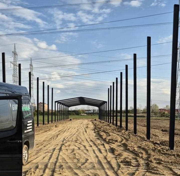 Hale metalice structuri din stoc