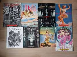 Posterbook Salvador Dali , M.C. Escher , HR Giger , Mucha ,