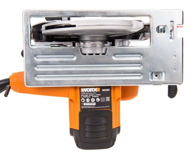 Дисковая пила WORX WX425
1200ВТ, 160ММ