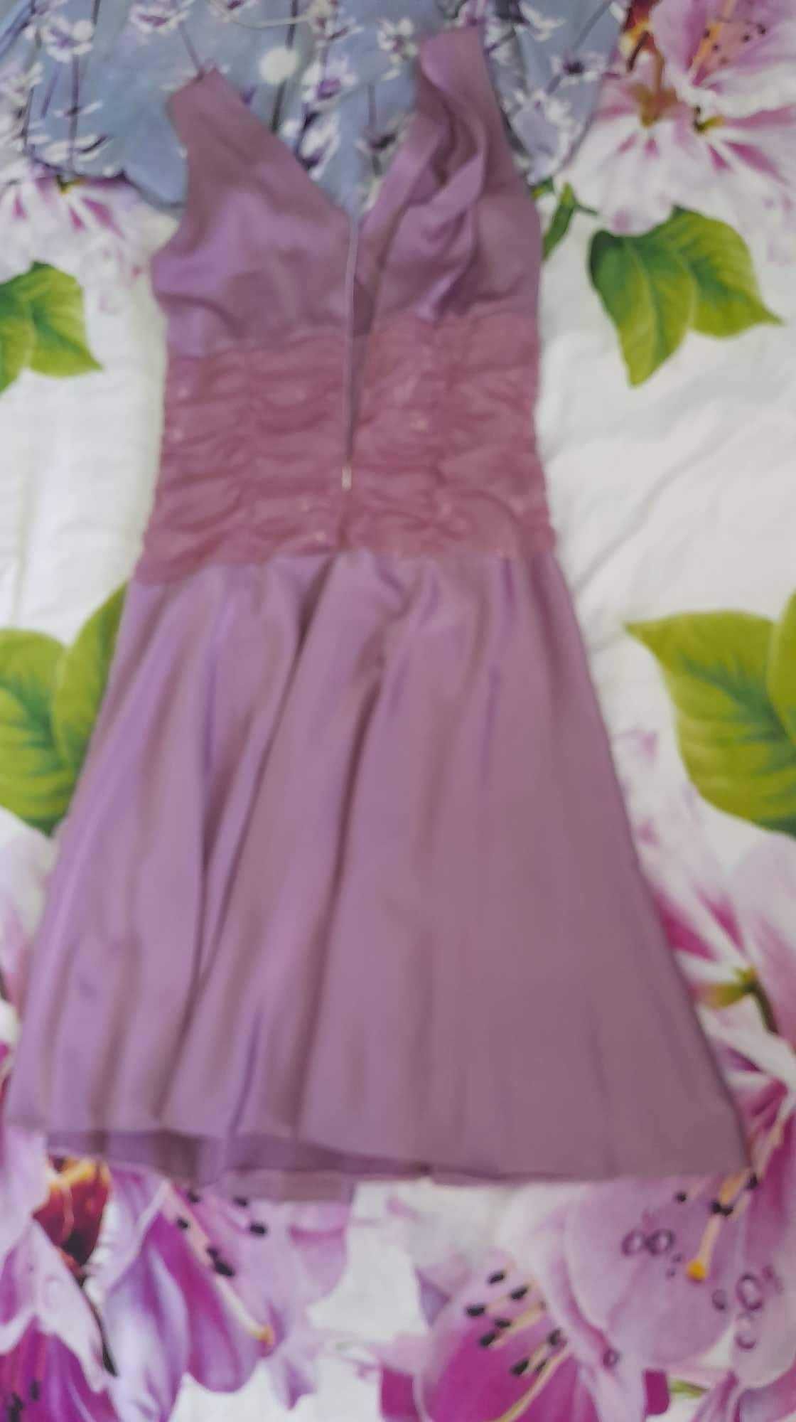официална рокля в лилаво