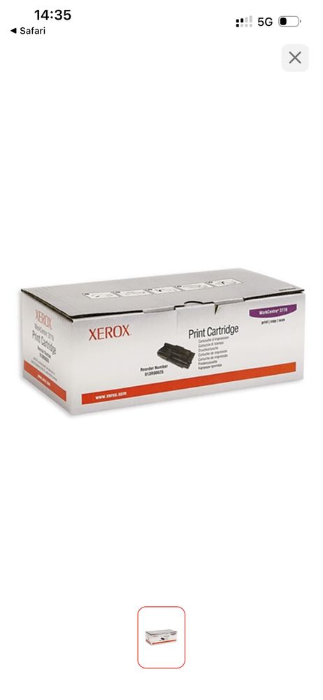 Картриджи Xerox 013R00625 черный