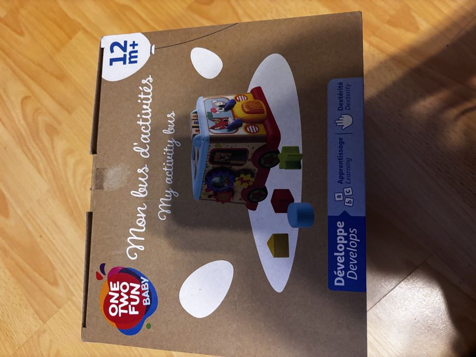 Autobuz cu activitati lemn One Two Fun