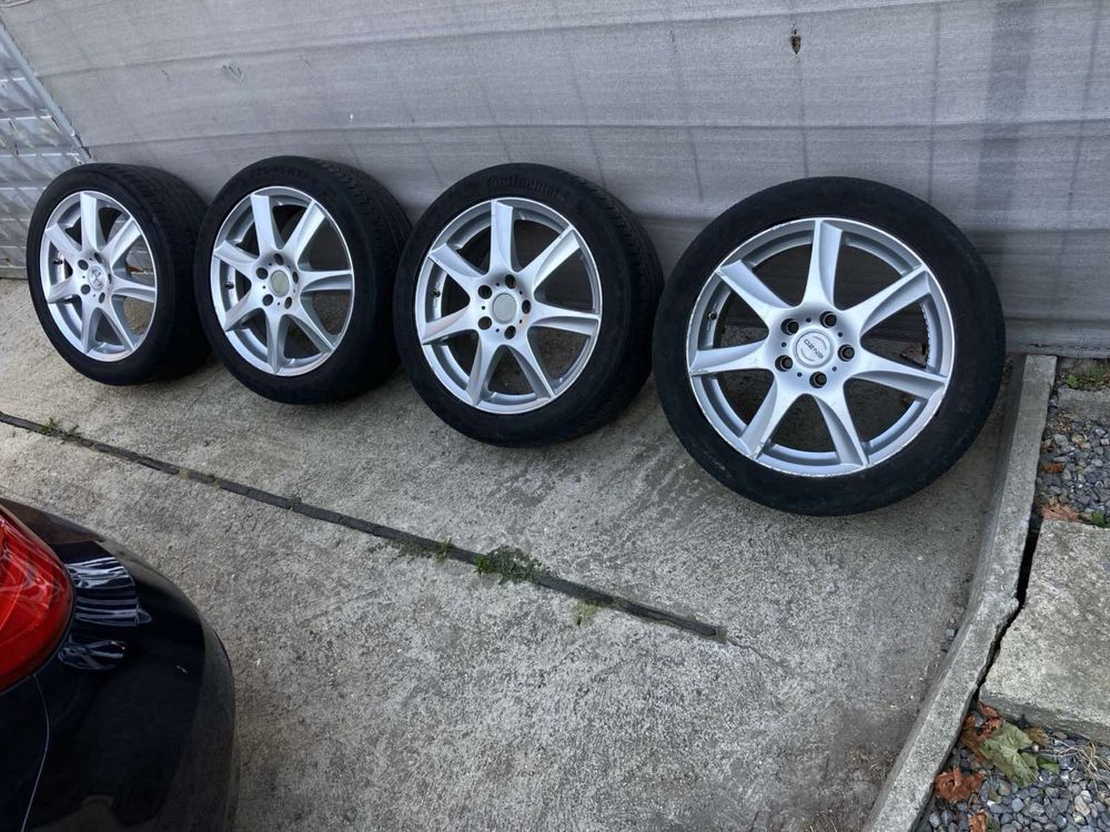 4бр. Алуминиеви джанти с гуми 225/45 R17цола Kia Toyota Mazda 5x114.3