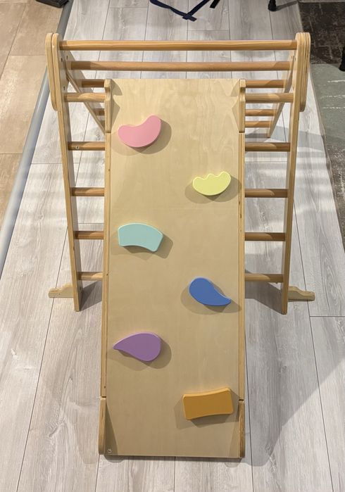 Тригълник на Пиклер за катерене и шведска стена 2 в 1