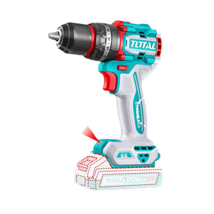 Набор беспроводных инструментов TOTAL TOSLI241183 | P20S | 20 В