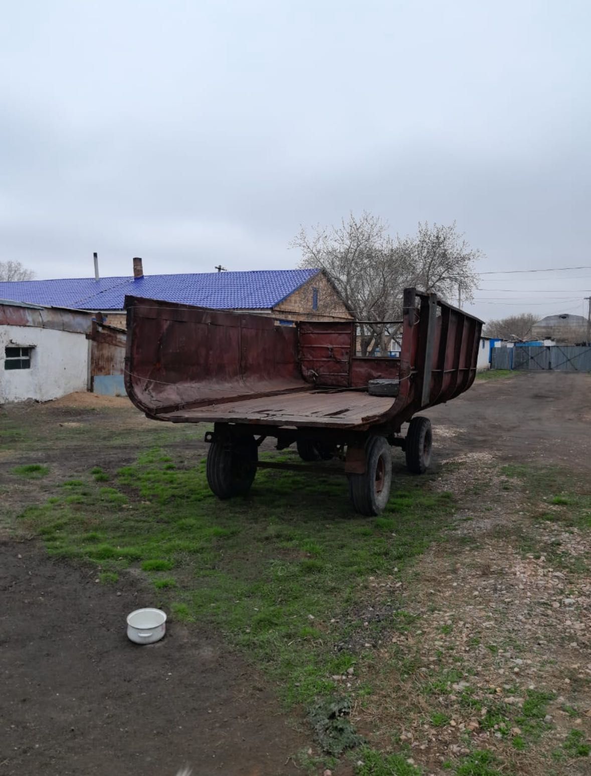 Прицеп ПТС сеновозка