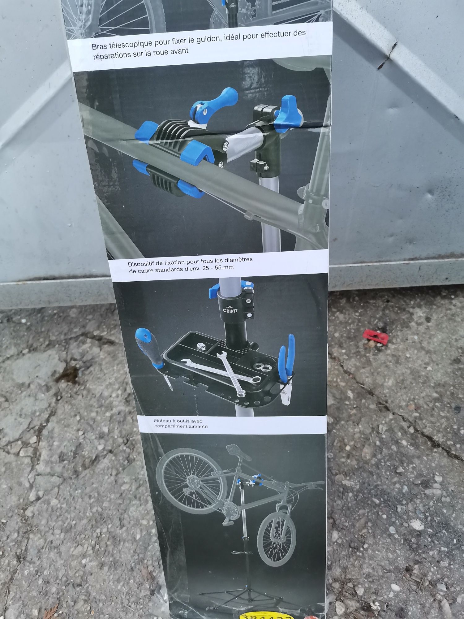 Suport/stand reparații bicicletă NOU