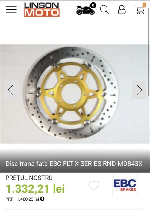Disc frana fata Suzuki Gsx-R K1 -k2-k3 600 / 750 / 1000 k