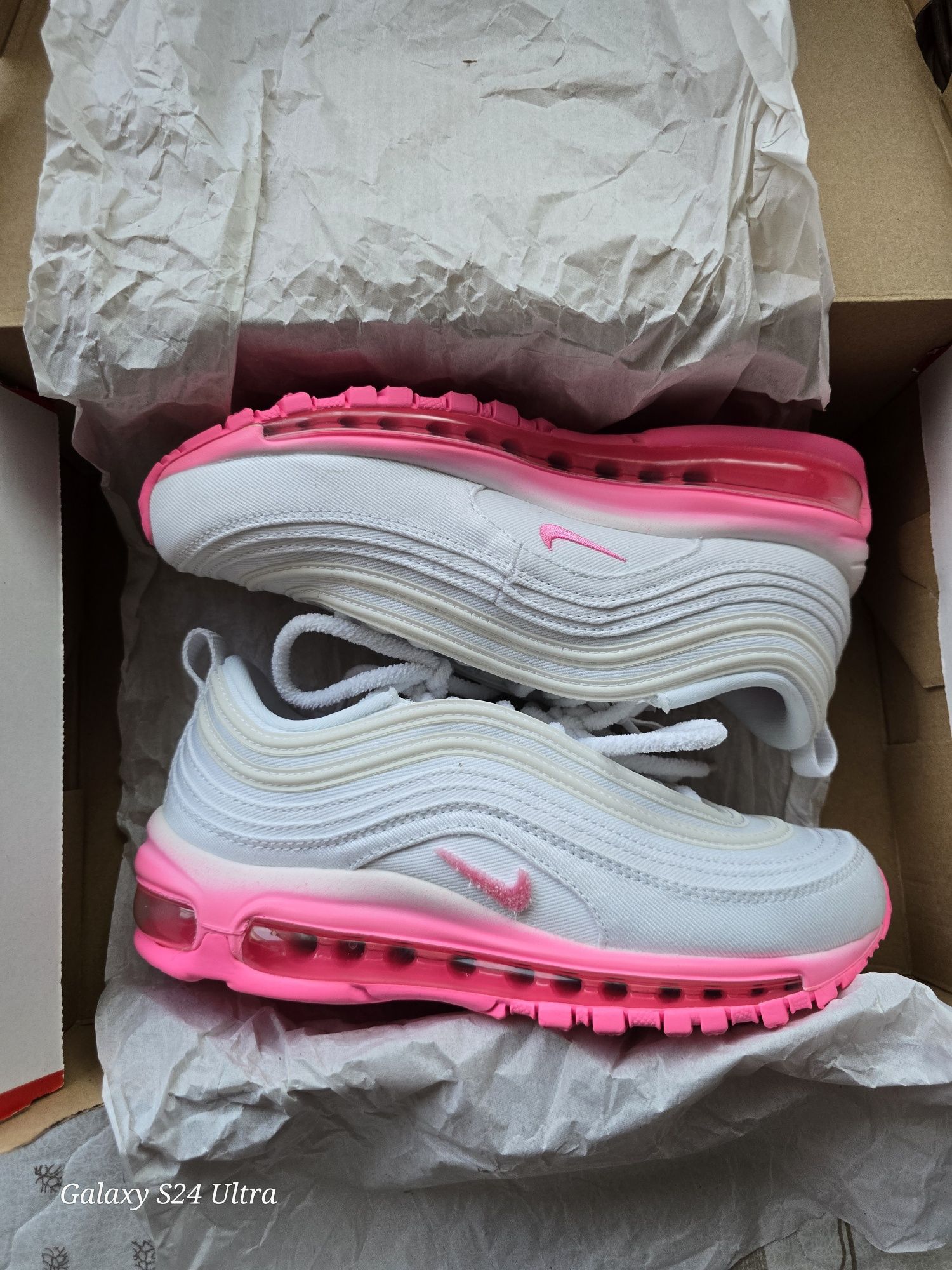Маратонки Nike Air Max 97 SE Pink/White