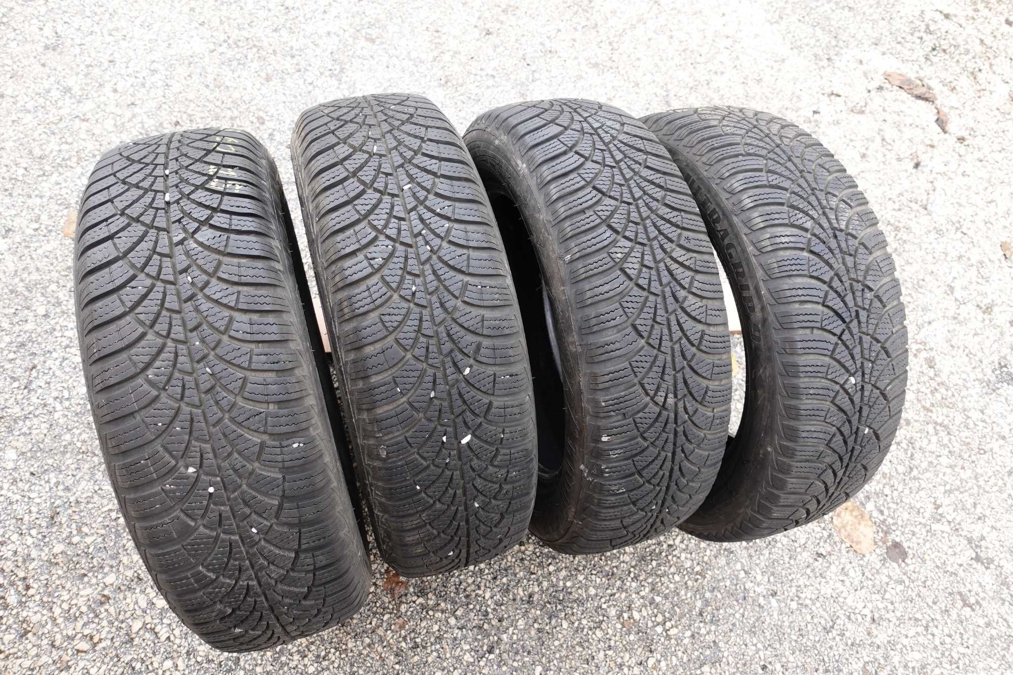 4бр. зимни гуми 185/60/15 Goodyear Ultragrip 9