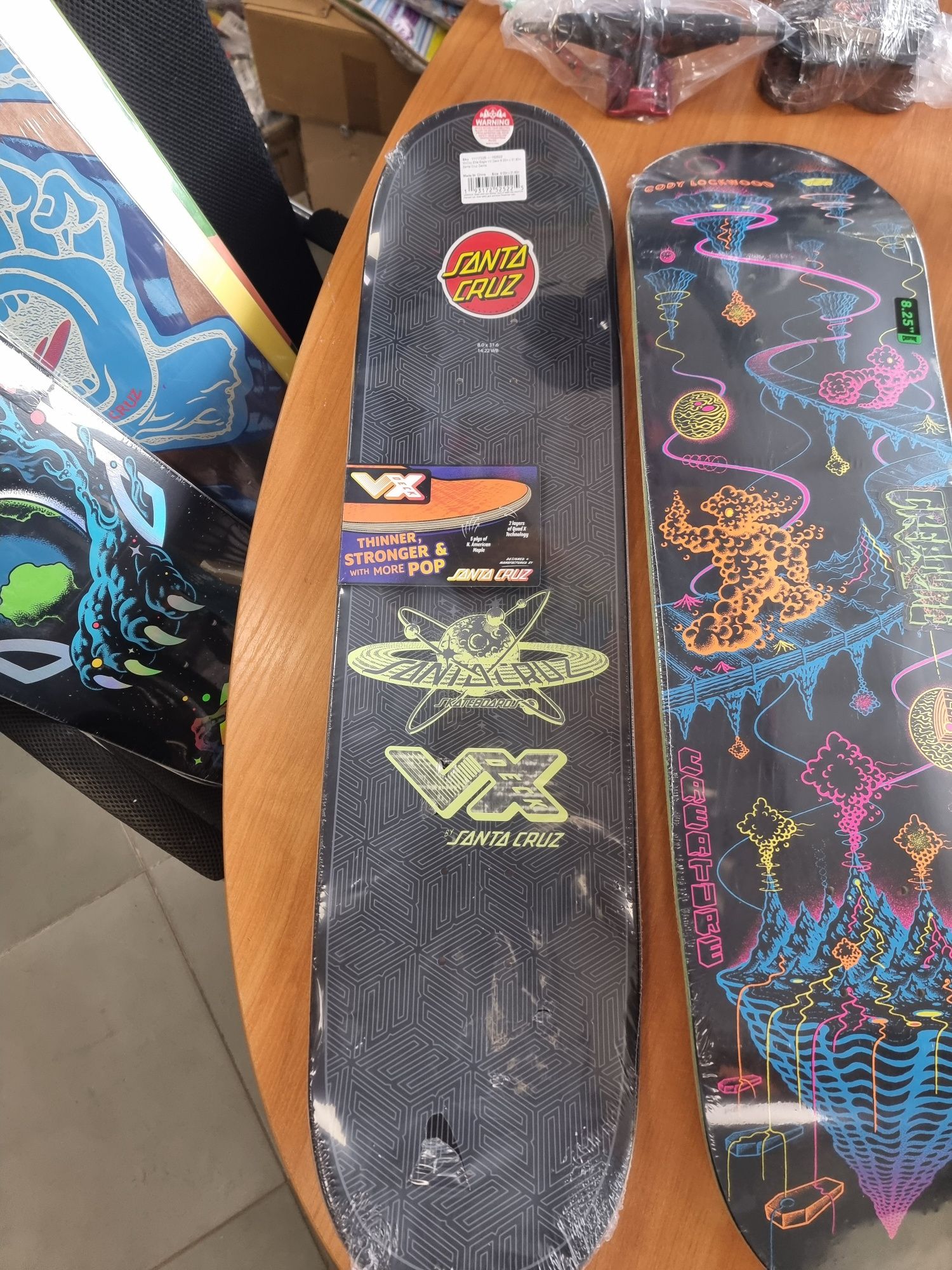 професионална дъска VX  Santa Cruz 8.0 McCoy Elite Eagle скейтборд