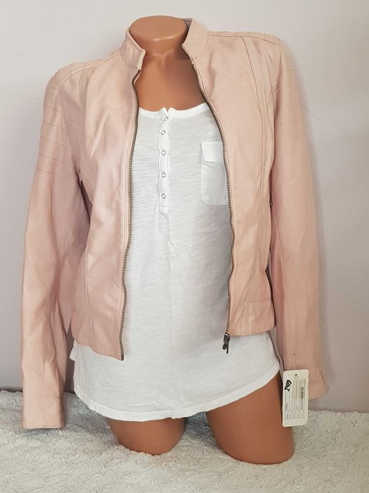 Чисто Ново Molltan Sweden Дамско Кожено Яке Естествена Кожа