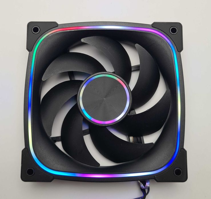 ARGB FAN PWM/Вентилатор 120x120x25/Normal/Reverse BK-no brand