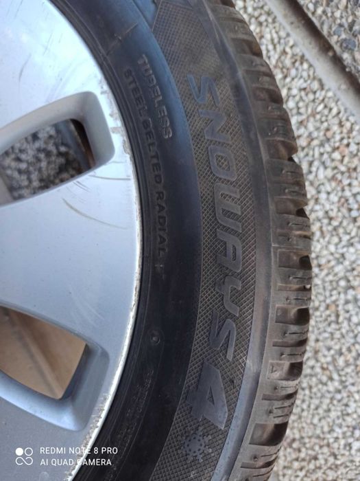 Джанти за AUDI 16 със зимни гуми 205/55/16