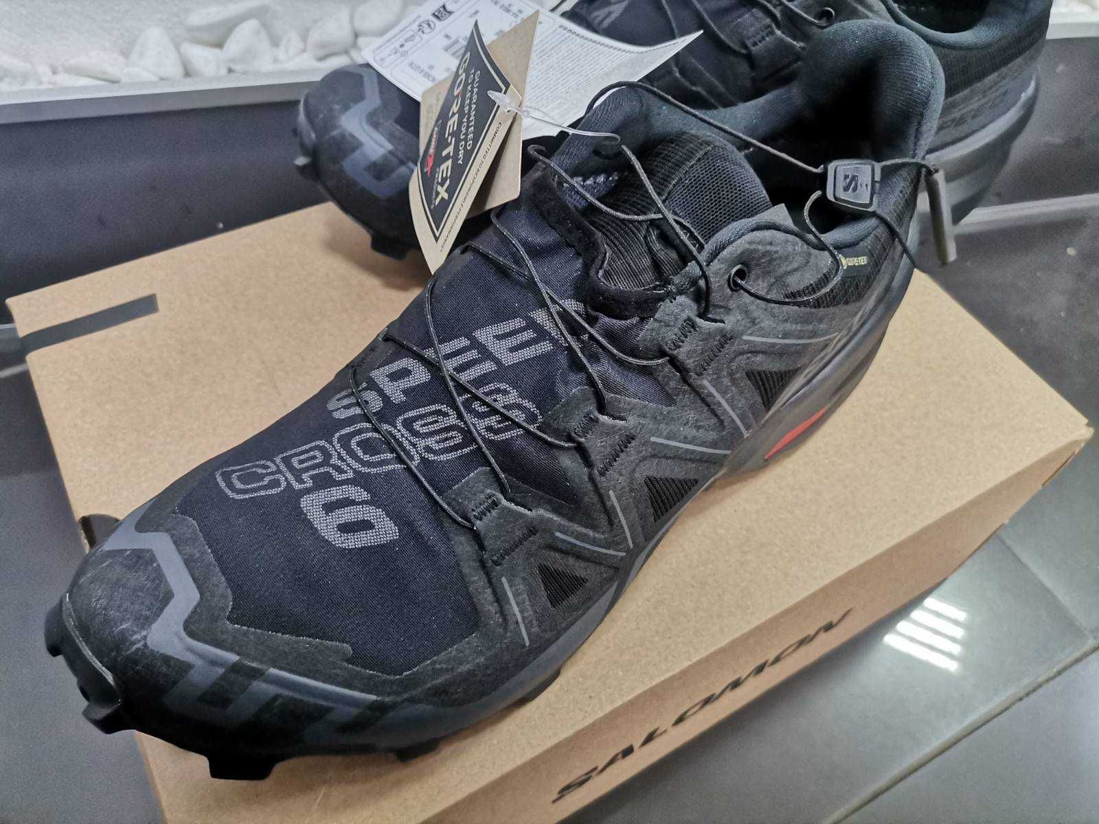 Нови 44 2/3 Мъжки Обувки Salomon Speedcross 6 GTX Gore-Tex