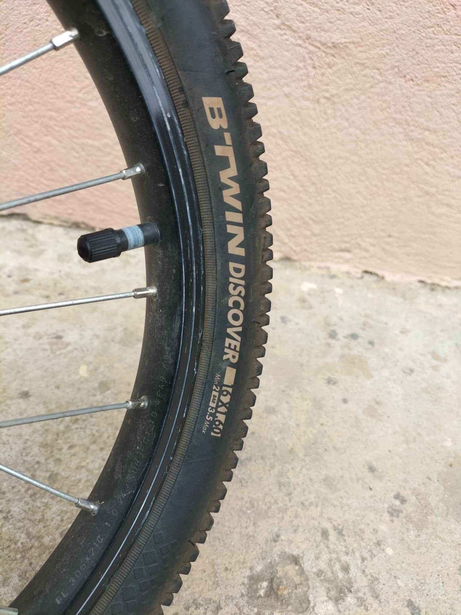 Bicicletă Dark Hero 500 BTWIN  16" copii 105 - 120 cm