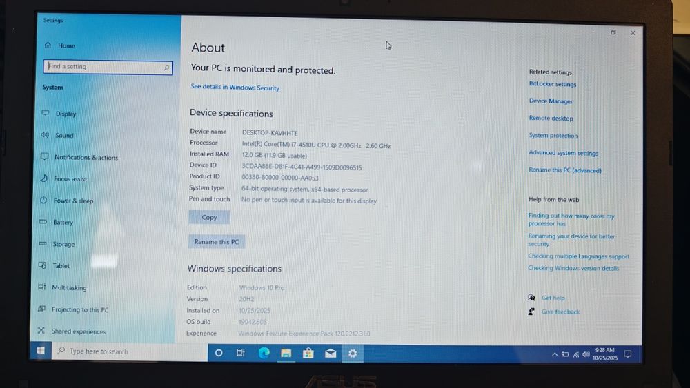 Laptop Asus X550L – i7, 12GB RAM, SSD – Funcțional, cu mici defecte