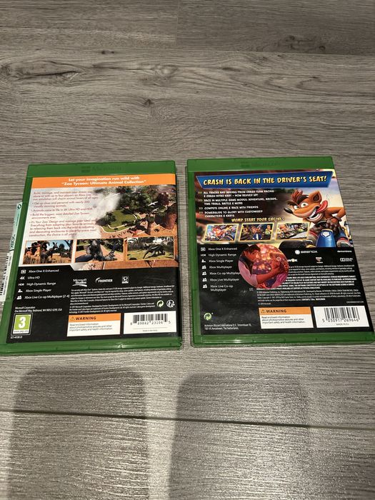 Joc Xbox Zoo Tycoon & CTR crash Team racing