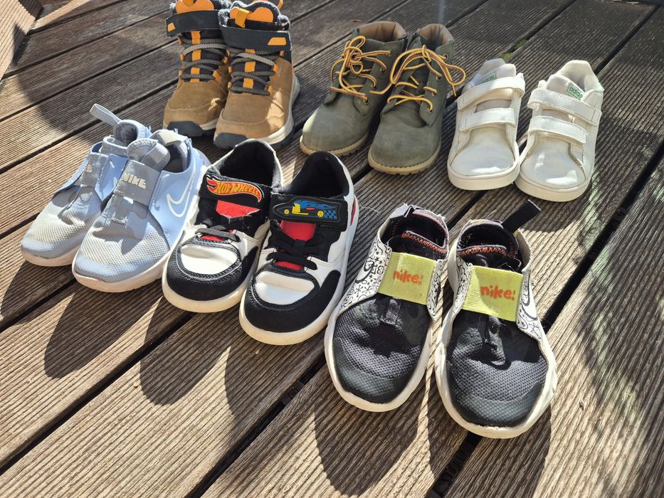 6 чифта детски обувки размери 28-30