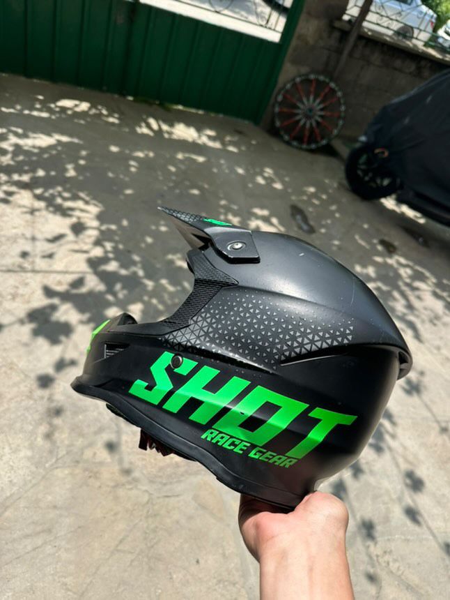Shot RACE GEAR  ендуро/крос каска