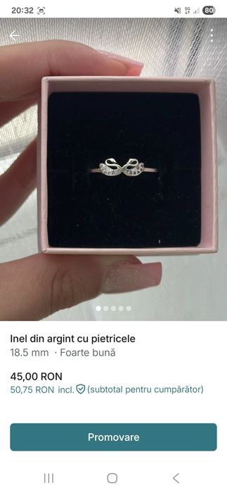 Vand bijuterii din argint