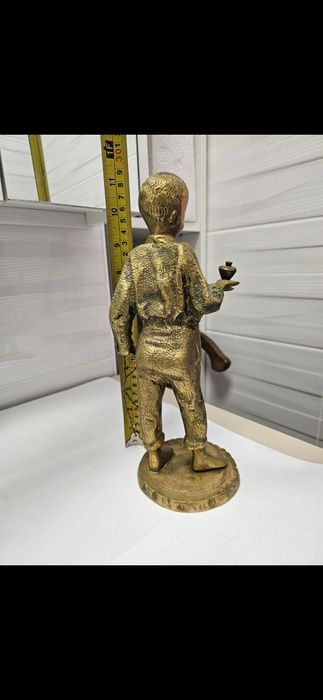 Statueta copil din bronz !