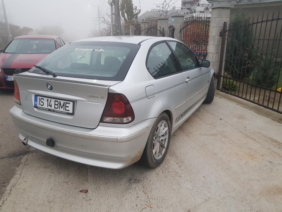 Vând Bmw 316 ti 
Acte valabile 1 an  
Ofer fiscal 
Masina nu necesita