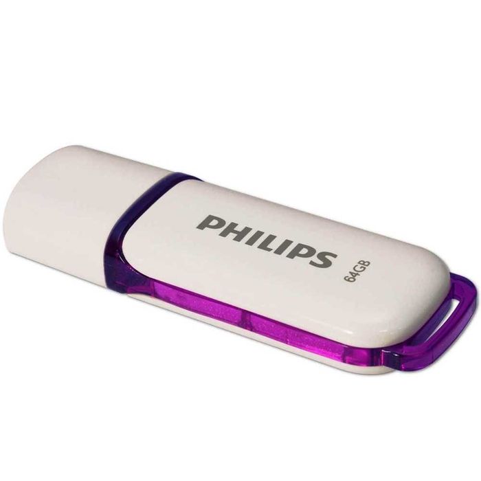 Нова USB Flash Флаш памет Philips 64 GB Snow Edition