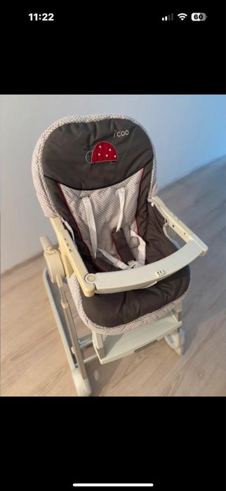 Icoo 3 in 1 scaun de masa , patut , leagan