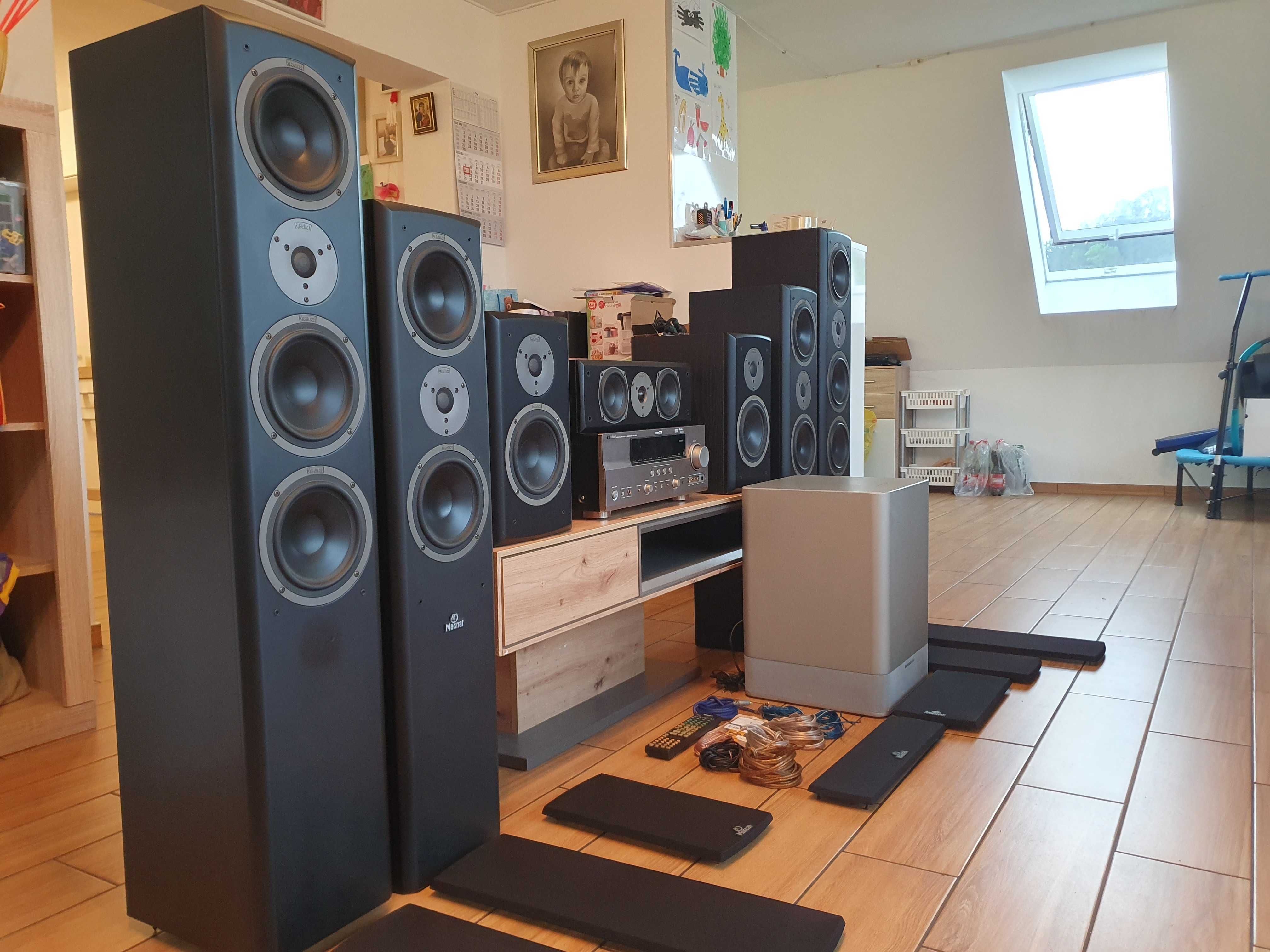 Magnat Vector + Harman Kardon + Yamaha 7.1