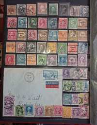 Lot Usa timbre Sua vechi America
