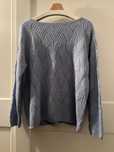 Bluza cu perforatii, albastra deschis/babyblue