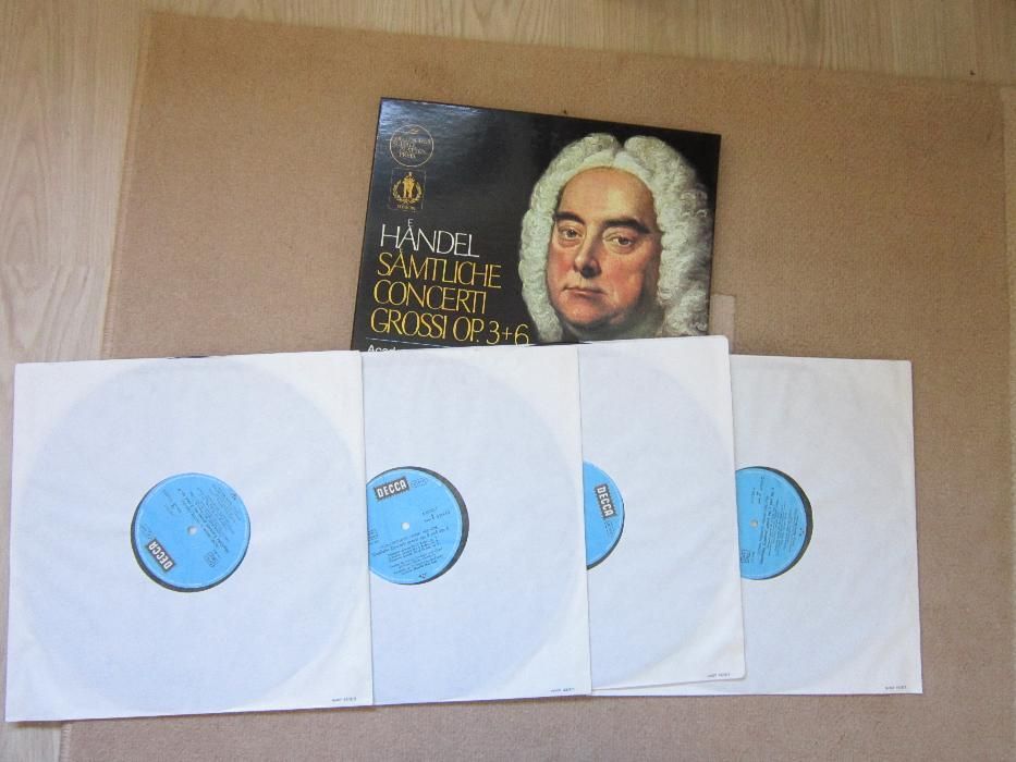 vinil rar Handel ‎ Neville Marriner  Samtliche Concerti Grossi 1974