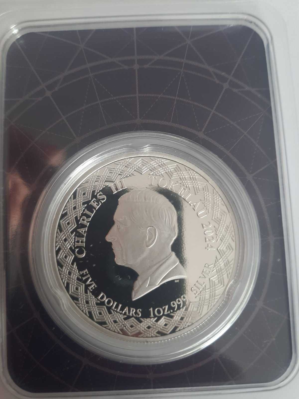 Монета 1oz silver от серия ЗОДИАК