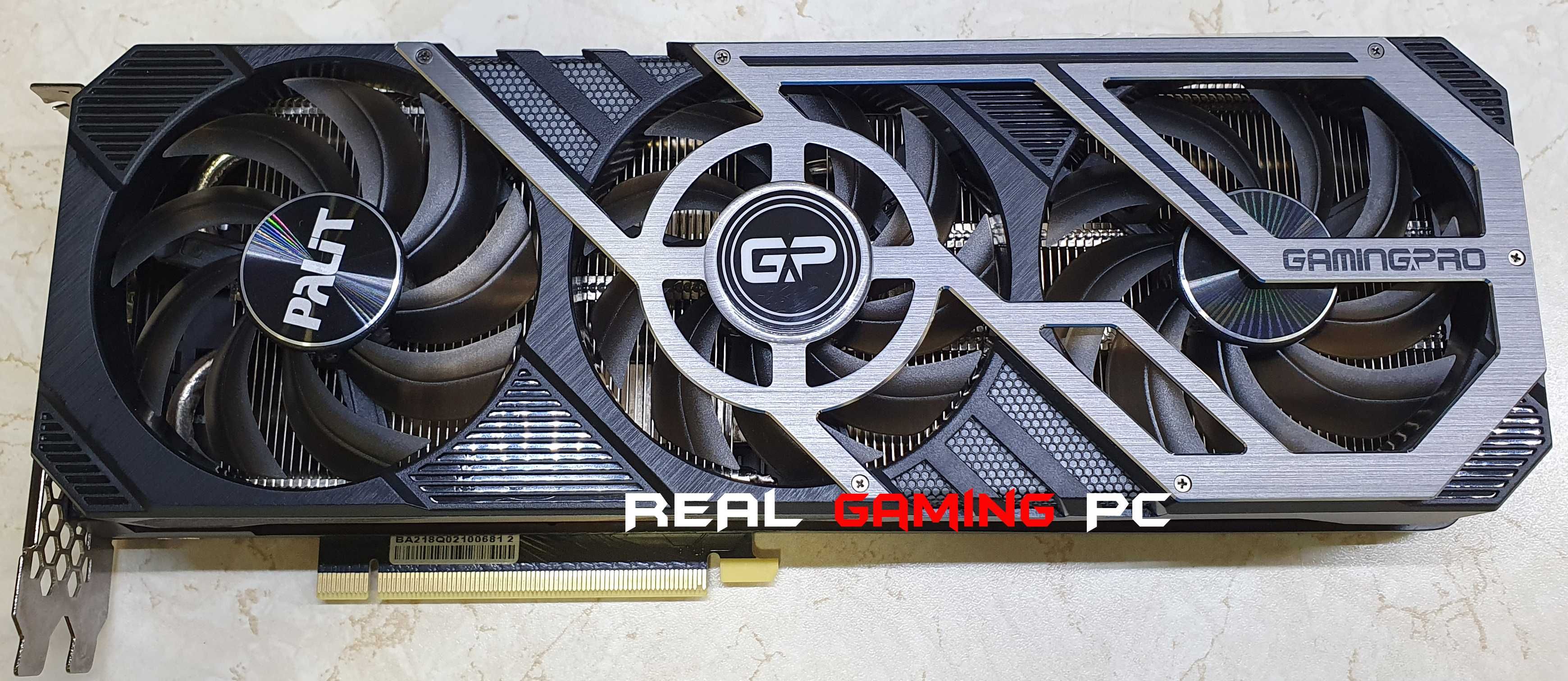 6 месяцев гарантия! PALIT GAMINGPRO RTX3070 8GB 256BIT refurbished