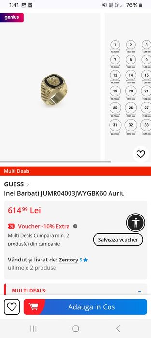 Inel Guess urgentttt ieftin