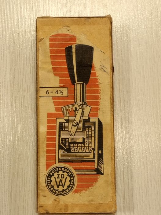 Номератор Polygraph Zifferndruckwerke