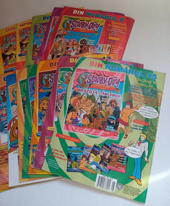 Benzi desenate Scooby doo, Dezleagă mistere lumii, numere 1-40