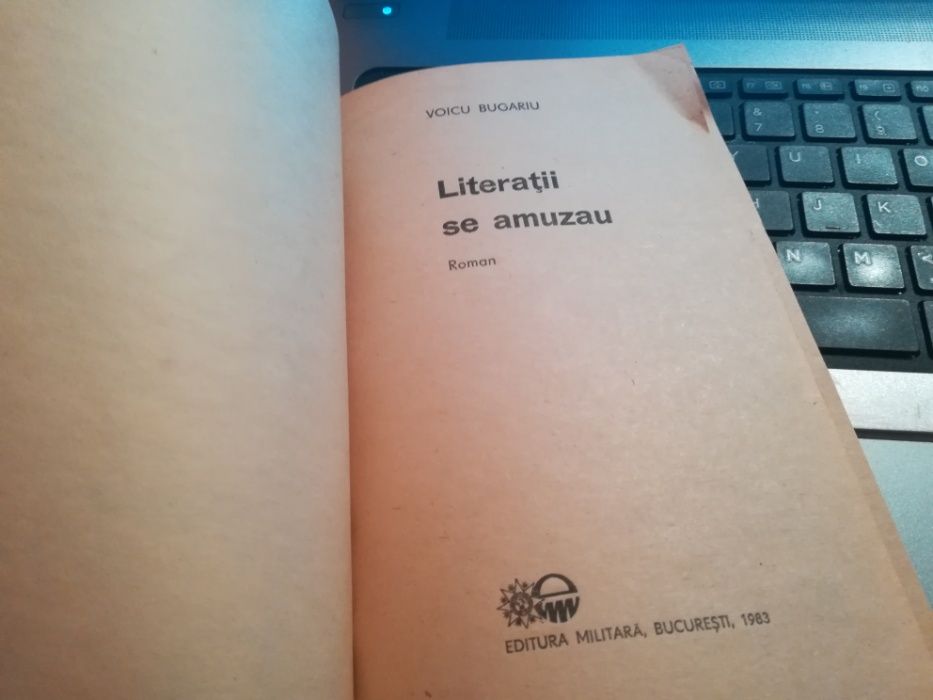 Literatii se amuzau, Voicu BUgariu, Editura Militara, 1983