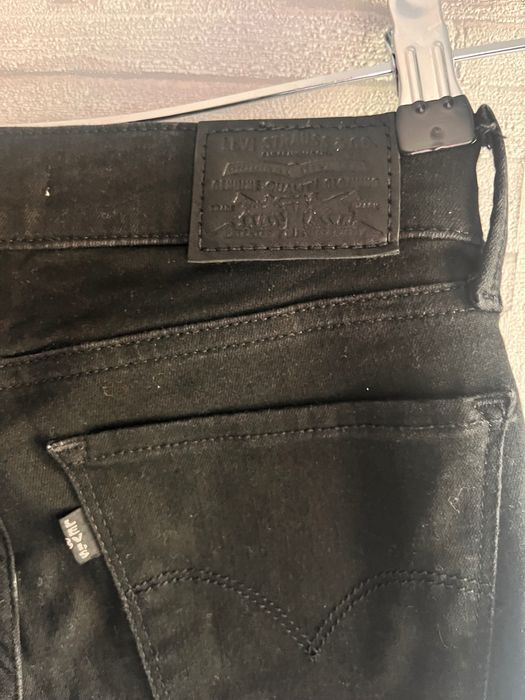 LEVI’S SUPER SKINNY черни панталони-дънки