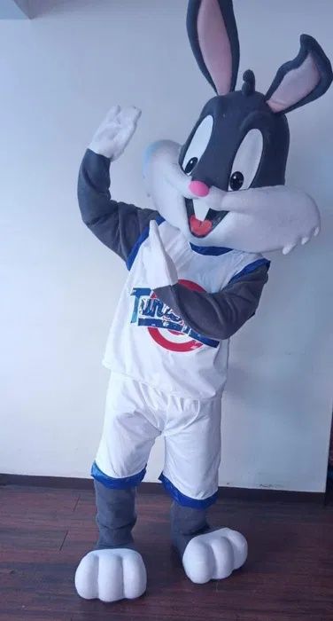 Costume Cosplay Mascote de Buggs Bunny, Daffy duck,si Lola bunny delux